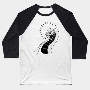 SNAKE STRIKE Baseball T-Shirt